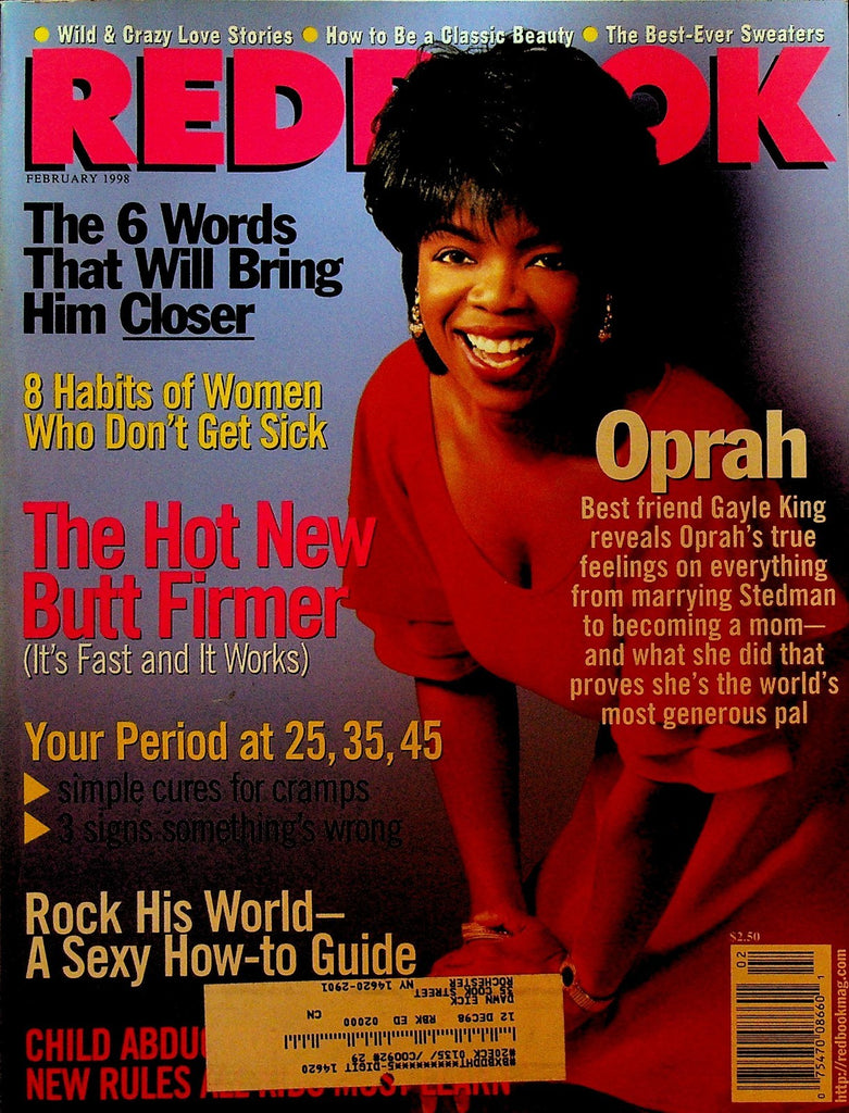 Redbook Magazine February 1998 Oprah Winfrey Joanne Going0