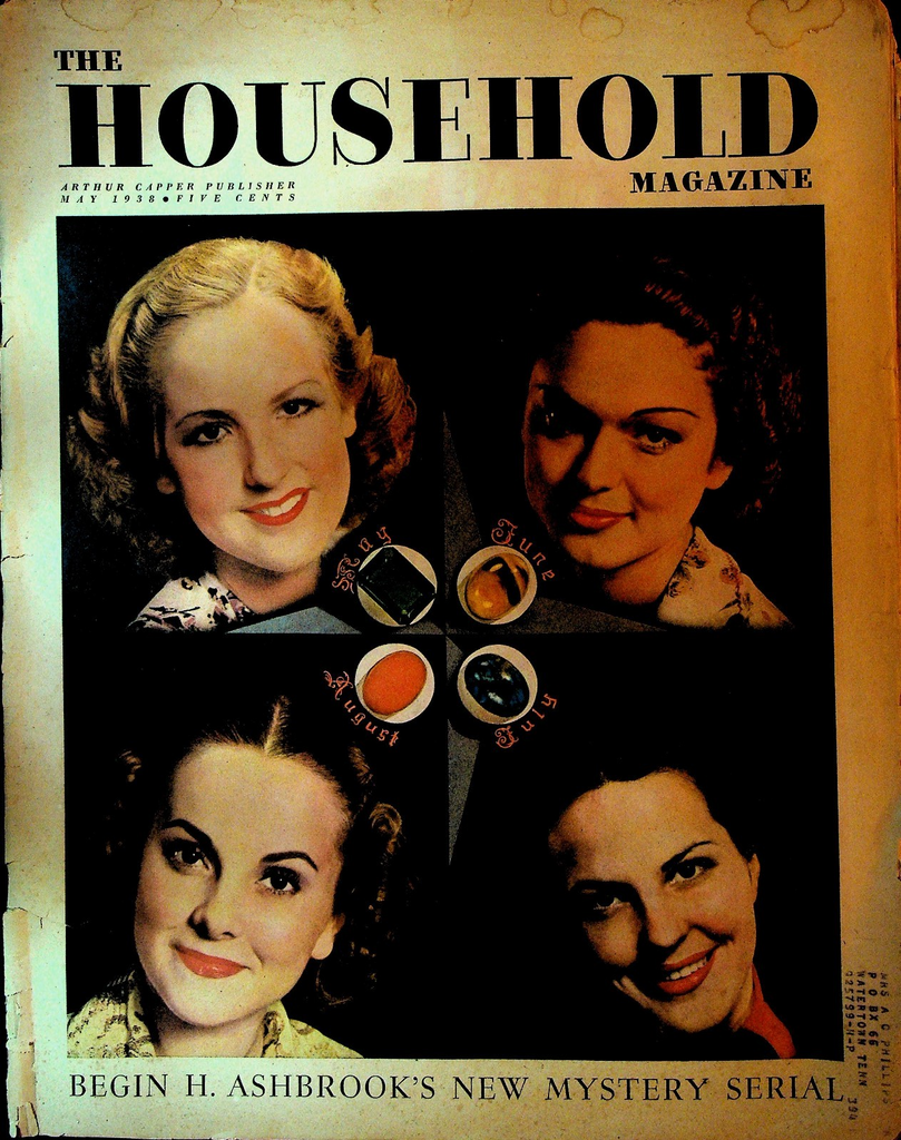 Household Magazine May 1938 Blanche Seale Hunt H Ashbrook Howard Stephenson0