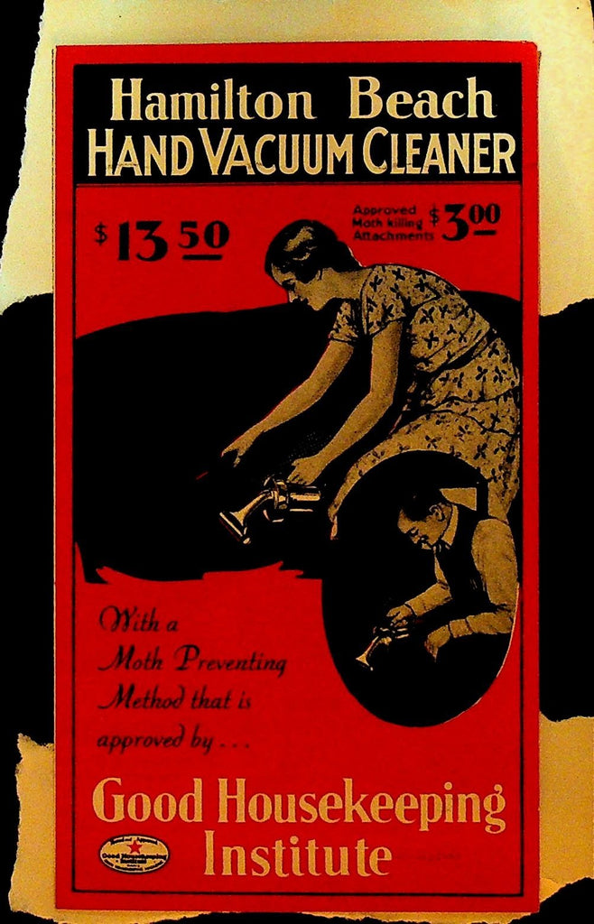Hamilton Beach Home Vacuum Cleaner Brochure 1930s0