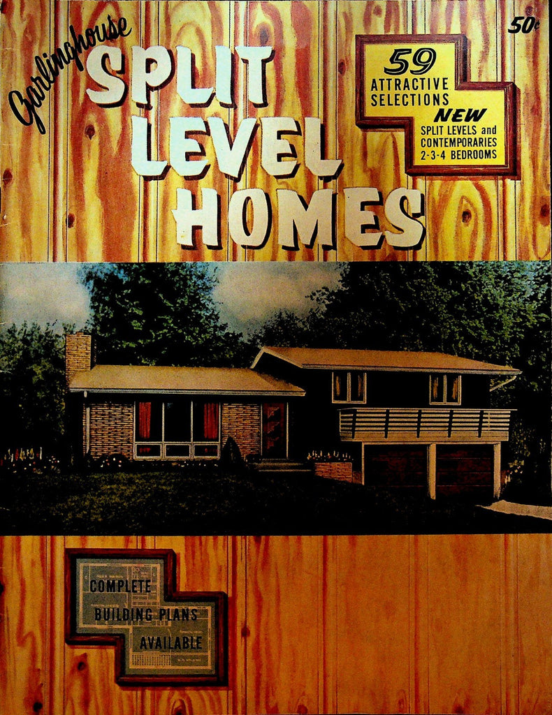 Garlinghouse Split Level Homes 1950s Catalog0