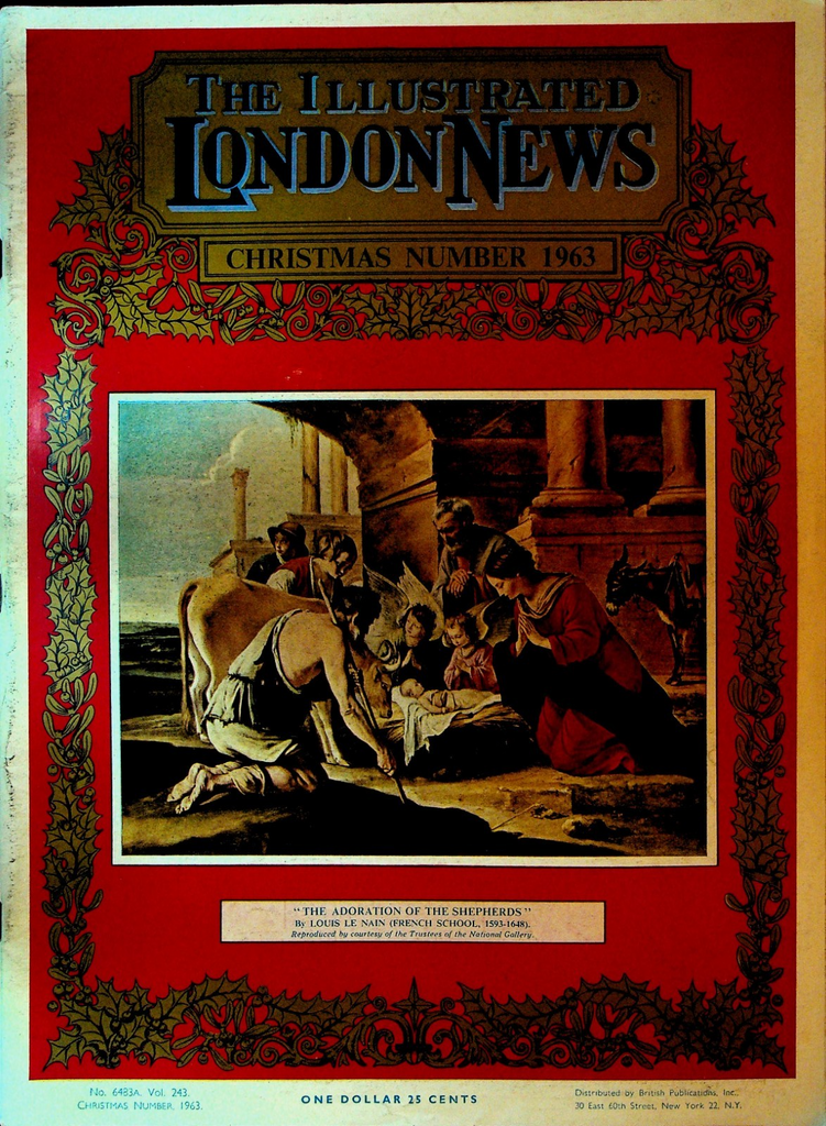 Illustrated London News Christmas 1963 Raymond Booth Birds Circus0