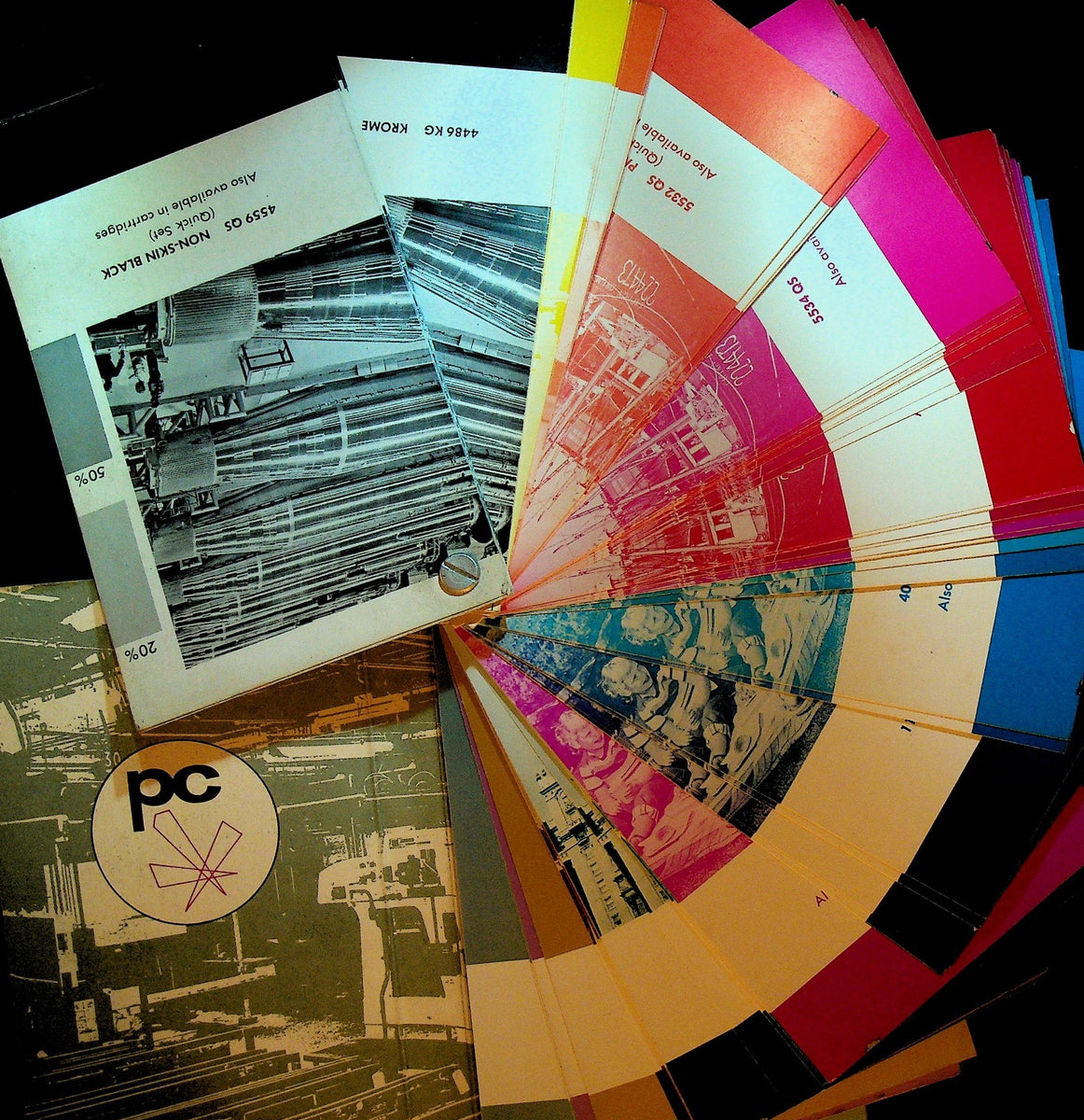 Chromatone Inks Color Guide Polychrome Corporation 1970s – Papergoy