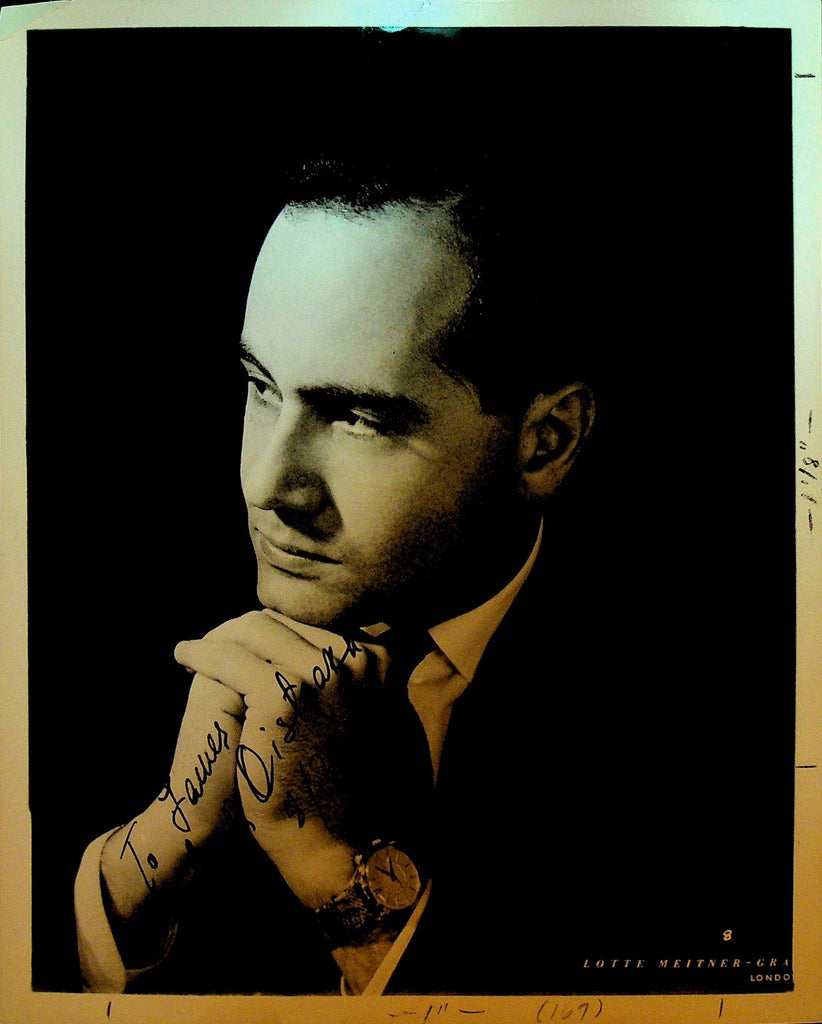 Igor Oistrakh Russian Violinist Autographed Signed Photograph 1960s Personalized0