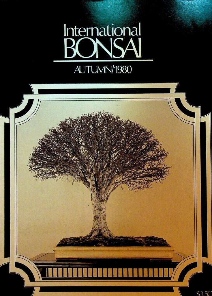International Bonsai Magazine Autumn 1980 Zelkova Broom Style Catlin Elm