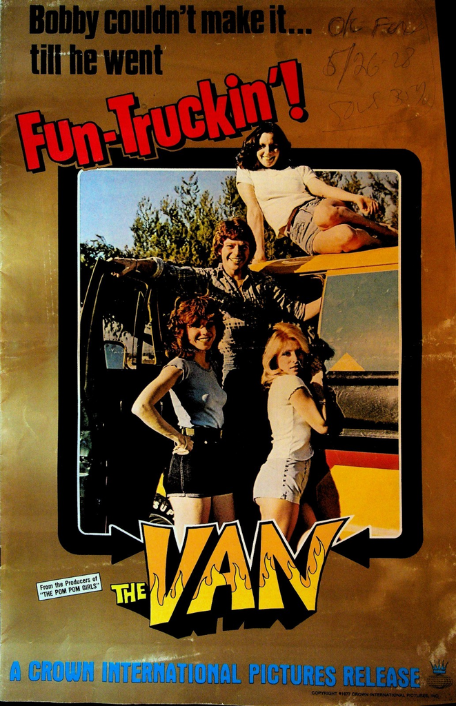 The Van Pressbook 1977 Crown International Danny DeVito Stuart Goetz0