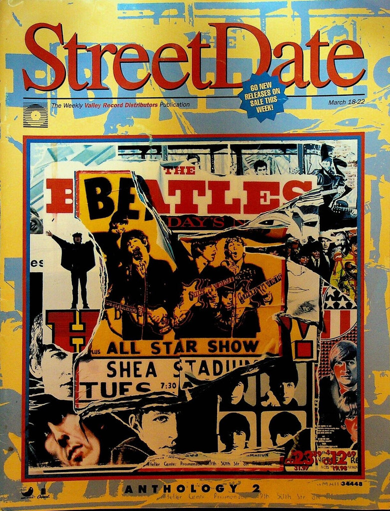 Street Date March 18 1996 The Beatles Weekly Record Distributors Magazine