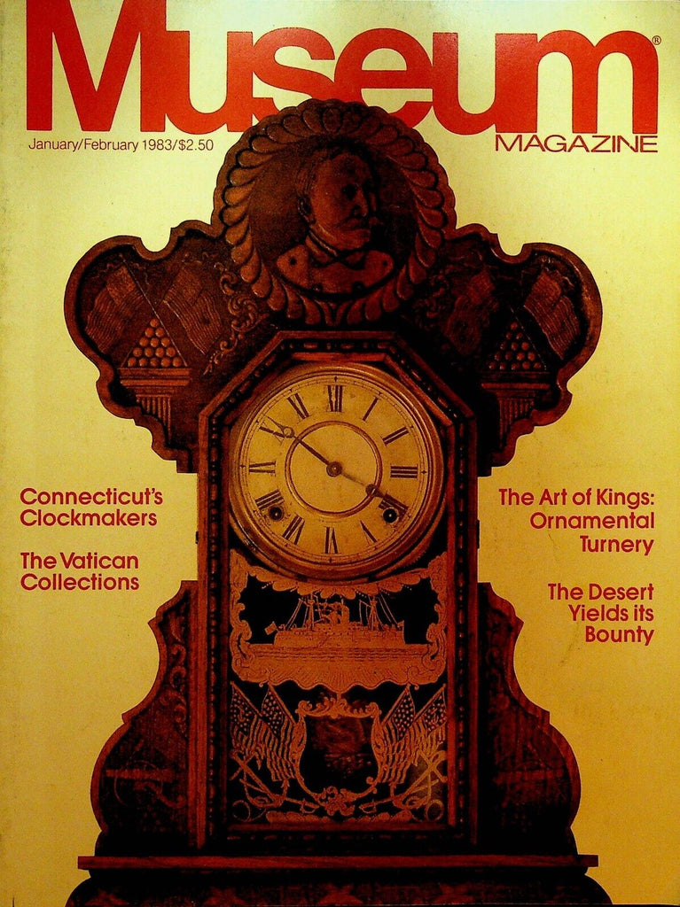 Museum Magazine January 1983 Ornamental Turnery Curacao Puerto Rico Clockmakers