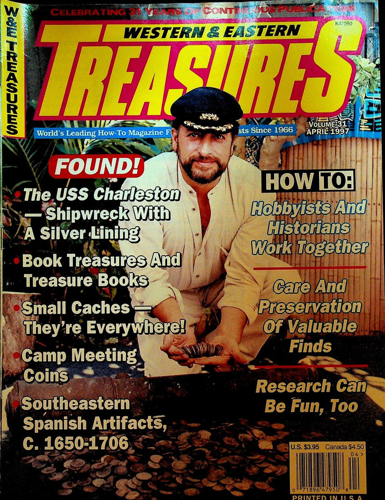 Western & Eastern Treasures Magazine April 1997 USS Charleston0