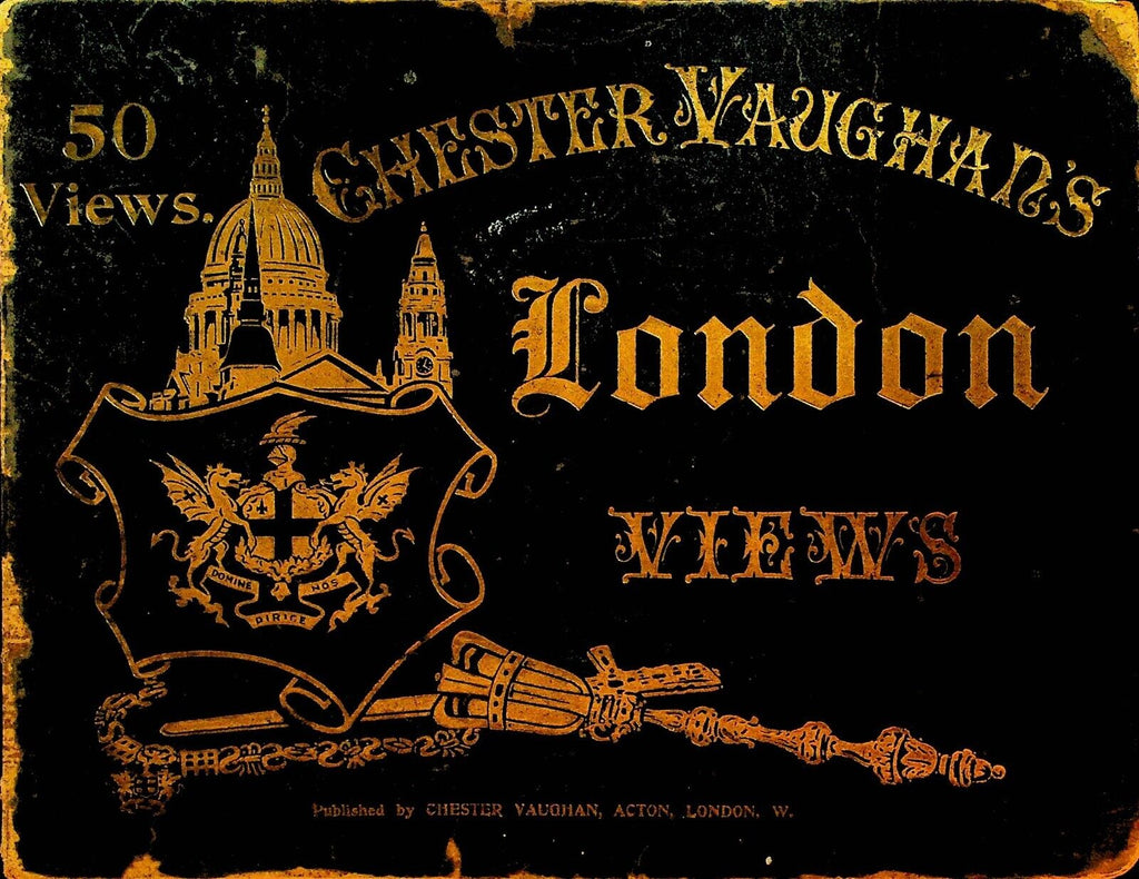 Chester Vaughan's London Views Early 1900s 50 Views HC