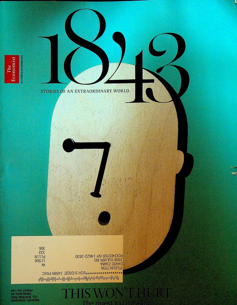 Economist 1843 Magazine October 2019 Vinesh Phogat Jonathan Beckman0