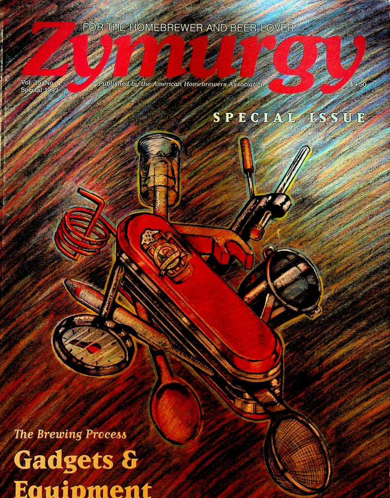 Zymurgy Magazine Special 1992 Homebrewers Gadgets & Equipment0