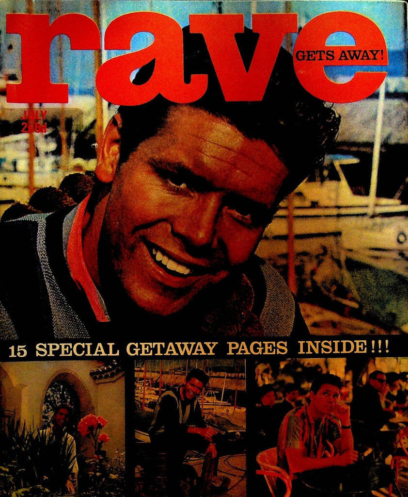 Rave Magazine July 1965 The Beatles Who Tom Jones Gene Pitney Eric Burdon