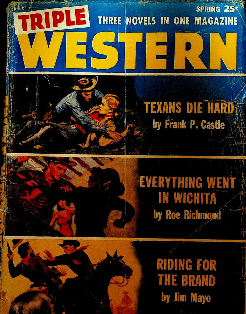 Triple Western Pulp Spring 1954 Jim Mayo Frank Castle Roe Richmond0