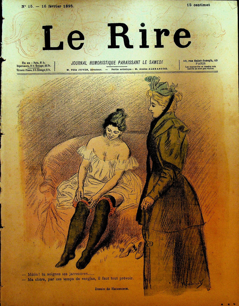 La Rire French Humor Magazine 15 February 16 18950