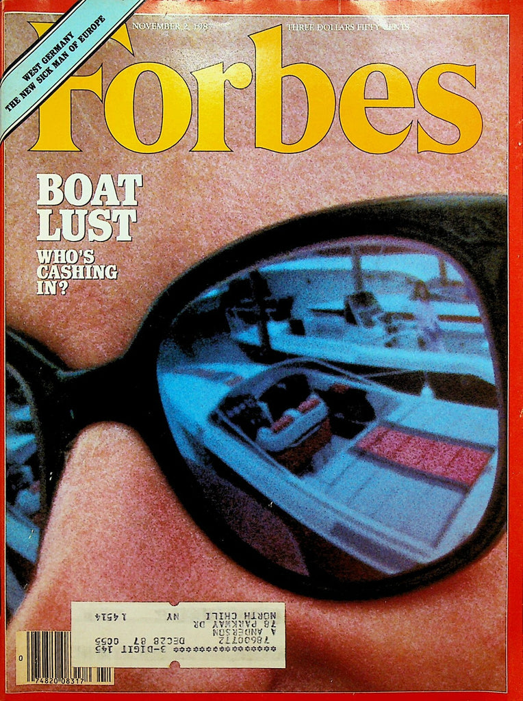 Forbes Magazine November 2 1987 Amoco JC Penney MCA Russia Manaus Brazil0