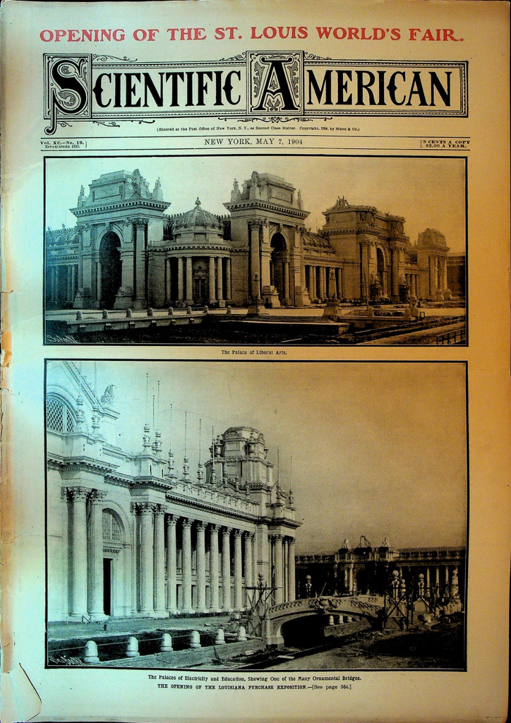 Scientific American May 7 1904 St Louis World's Fair US Navy Ships0