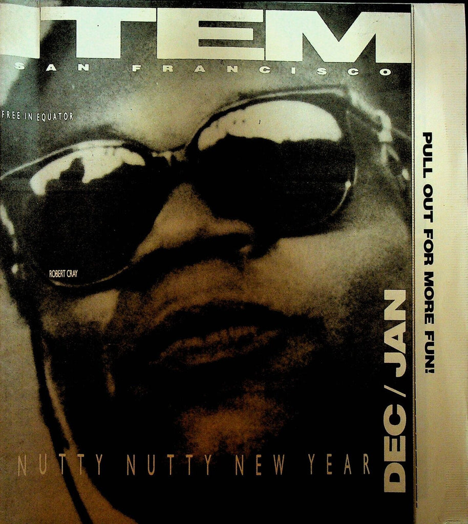 Item San Francisco December 1986 Robert Cray Fela Anikulapo Kuti