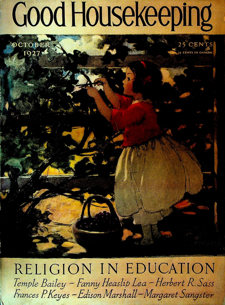 Good Housekeeping October 1927 Jessie Wilcox Smith Margaret Sangster0