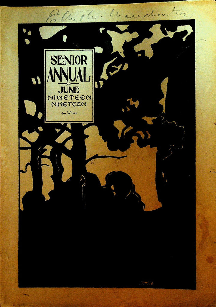 West High School Rochester NY Senior Annual Yearbook 19190