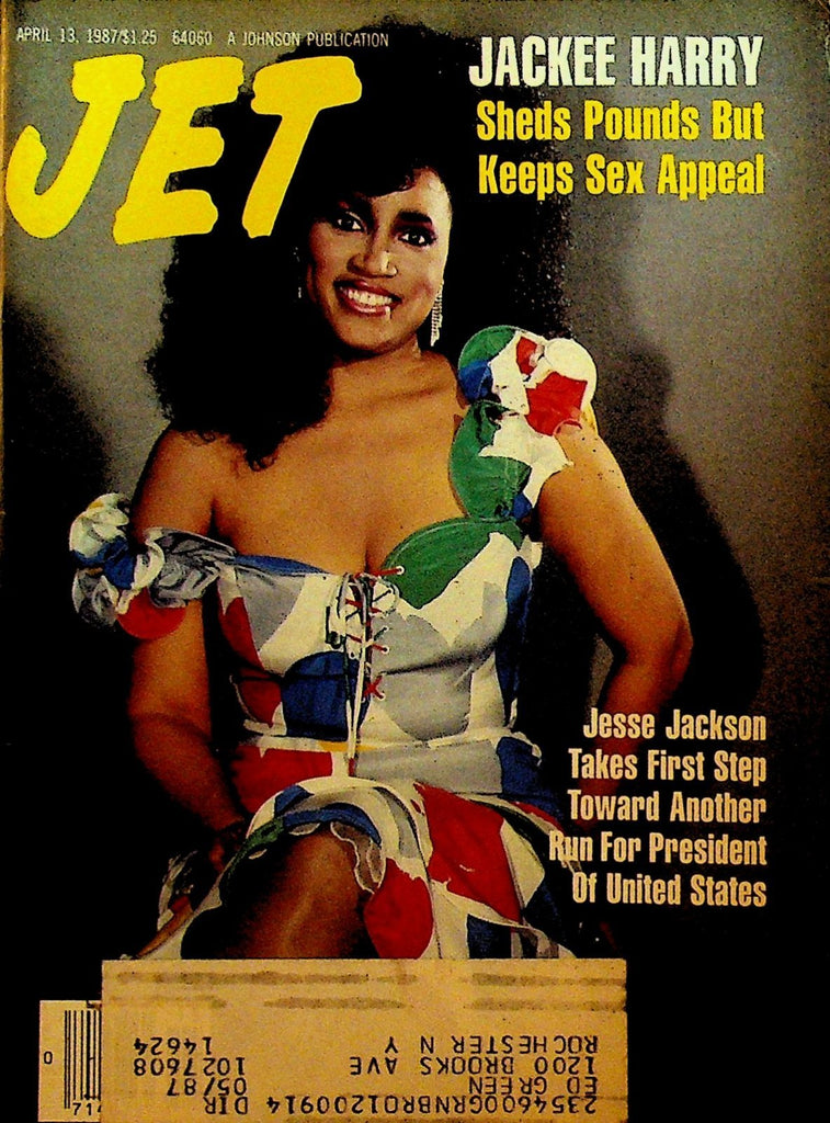 Jet April 13 1987 Jackee Harry Huey Newton Richard Pryor Don King Dr J0