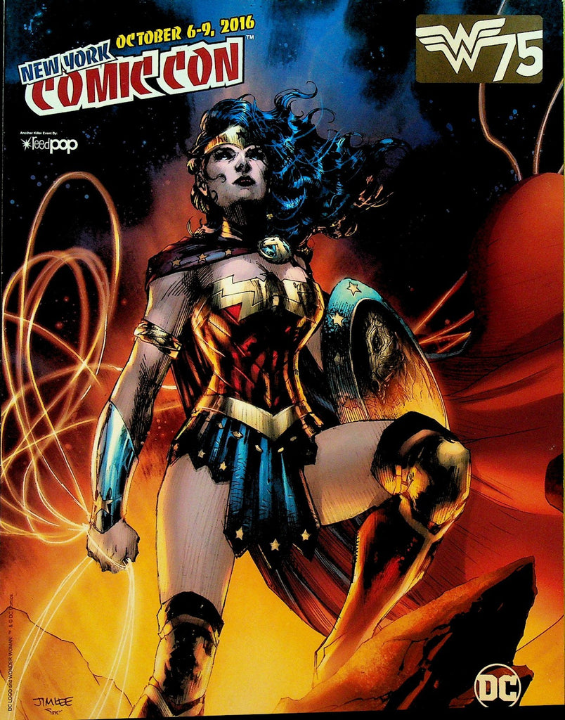New York Comic Con Program 2016 Wonder Woman Jim Lee David Yost Erin Richards0