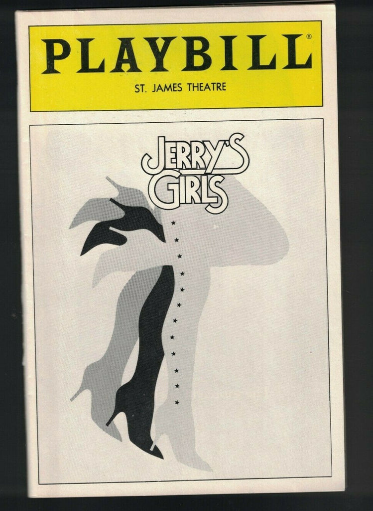 Jerry's Girls Playbill March 1986 Chita Rivera Leslie Uggams Dorothy Loudon0