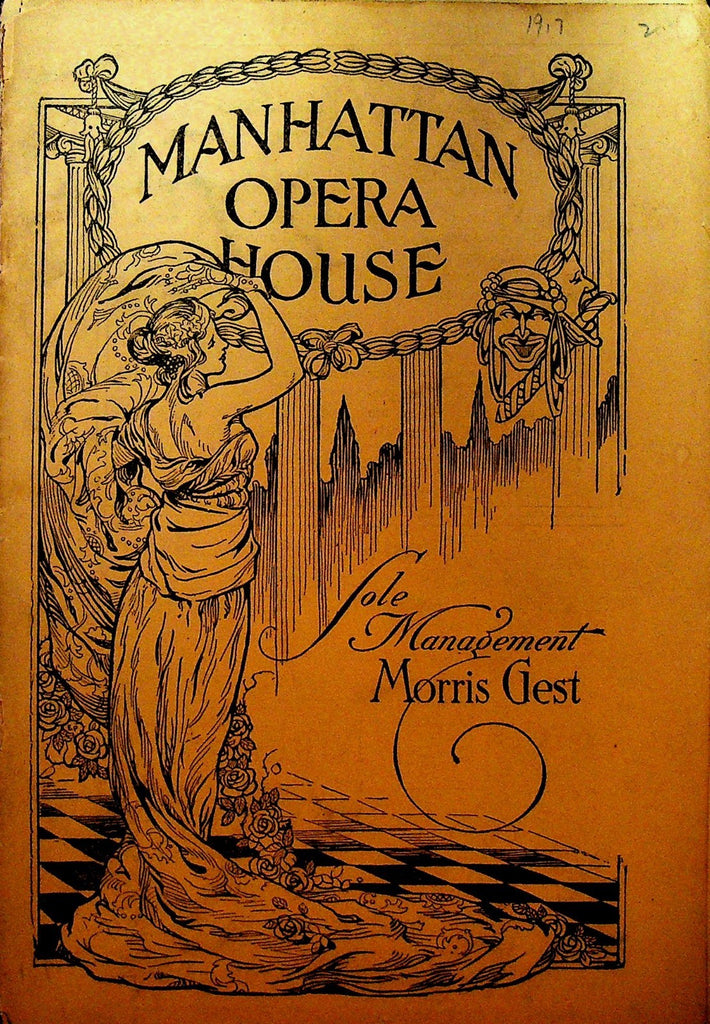Chu Chin Chow Playbill November 12 1917 Manhattan Opera House Tyrone Power0