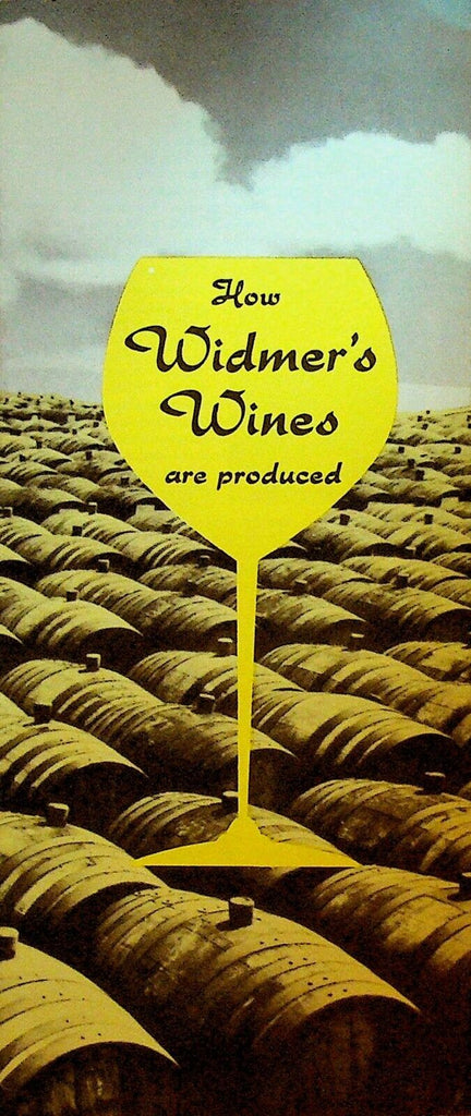 How Widmer's Wines Are Produced Brochure Naples NY 1940s
