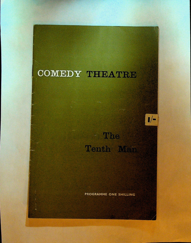 The Tenth Man Playbill 1961 David Kossoff David Knight Martin Miller0