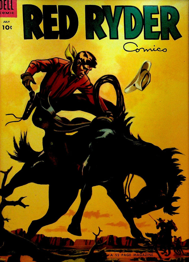 Red Ryder Comics 120 Dell Comics Western 1953 Bucking Bronco0