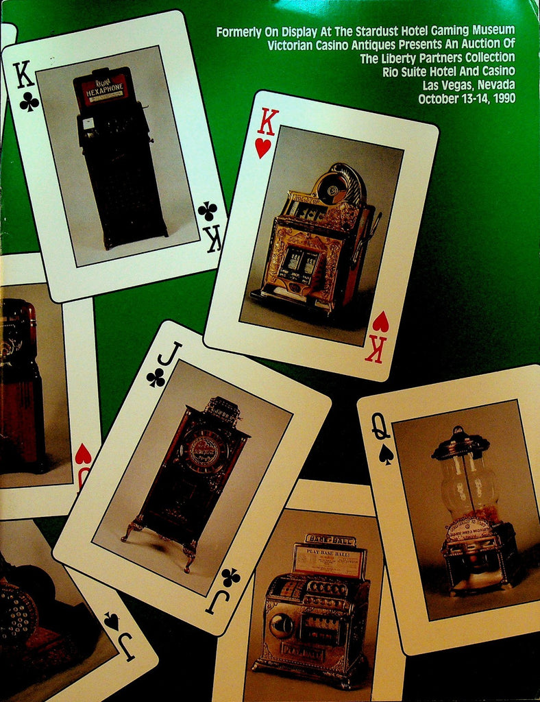 Stardust Hotel Gaming Museum Liberty Partners Collection Auction Catalog 19900