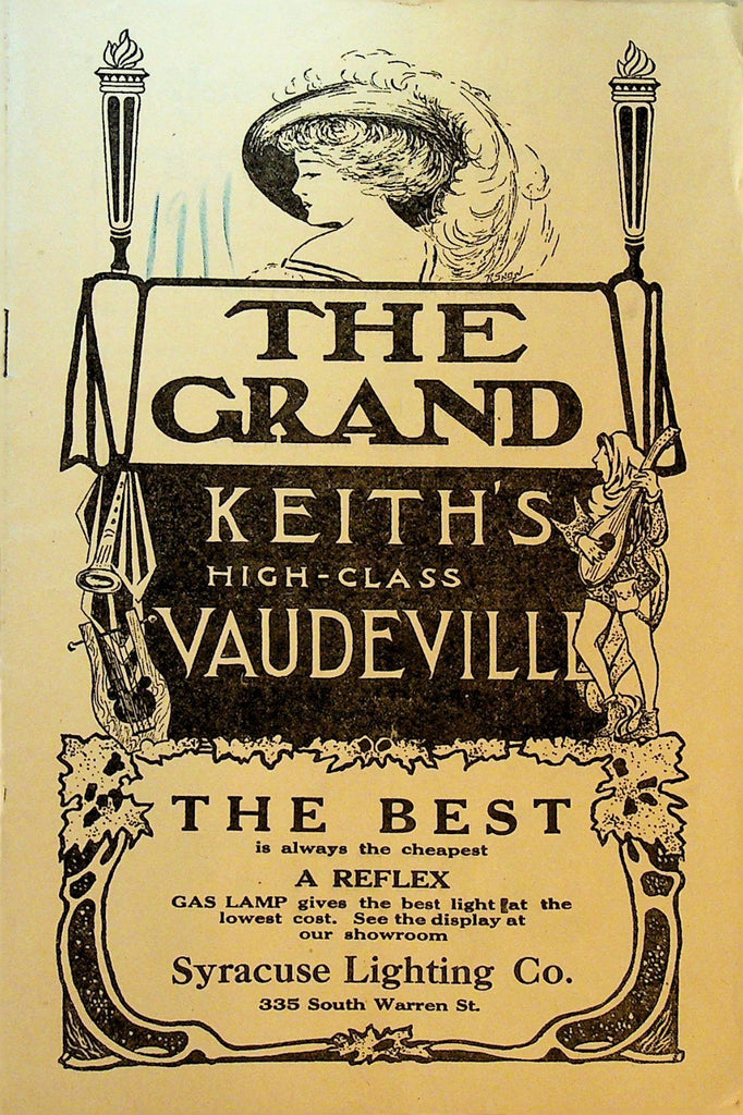 Grand Keith's Vaudeville Program March 13 1911 Miller & Mack Gertrude Hoffman0