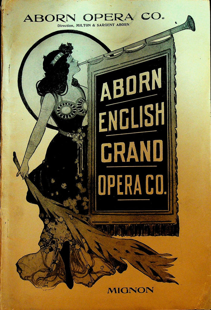 Mignon by Ambroise Thomas Aborn English Grand Opera Co SC0