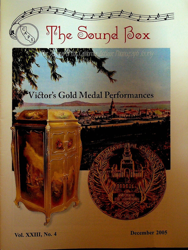 The Sound Box Magazine December 2005 Bert Williams White City Chicago Fair