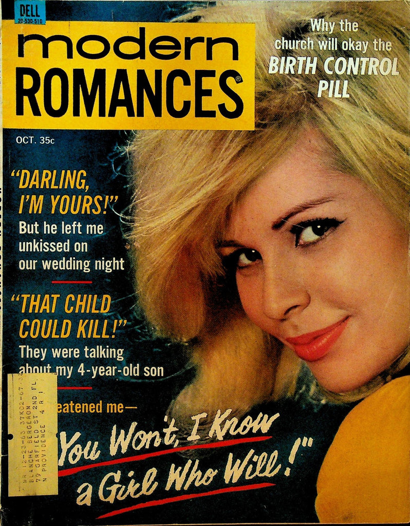Modern Romances Magazine October 1965 That Child Could Kill Las Vegas Lover0