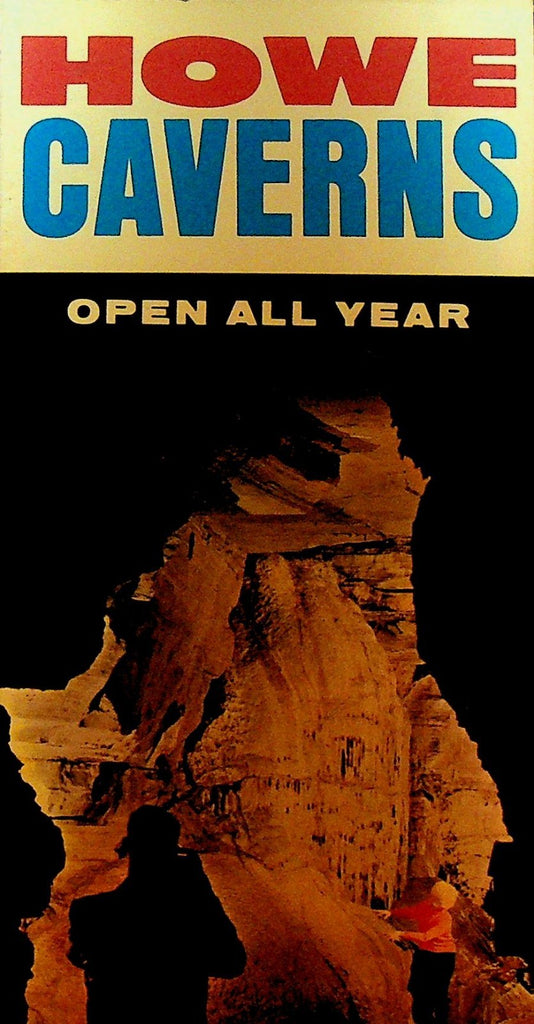 Howe Caverns New York Howes Caves Brochure 1960s0