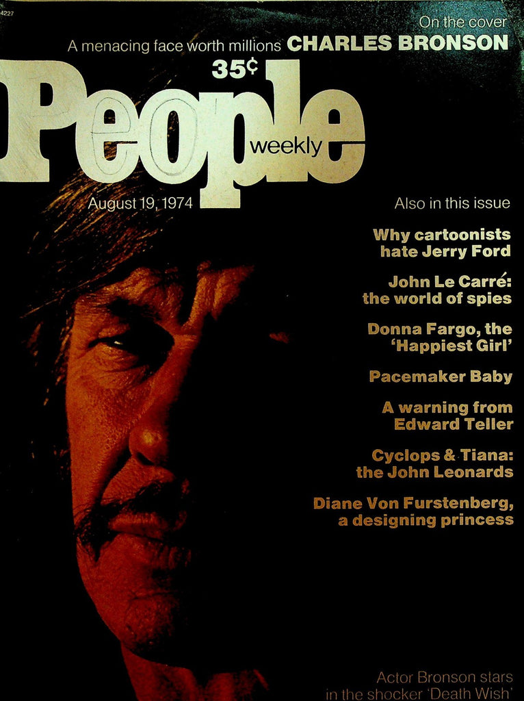 People Magazine August 19 1974 Charles Bronson Diane Von Furstenberg0