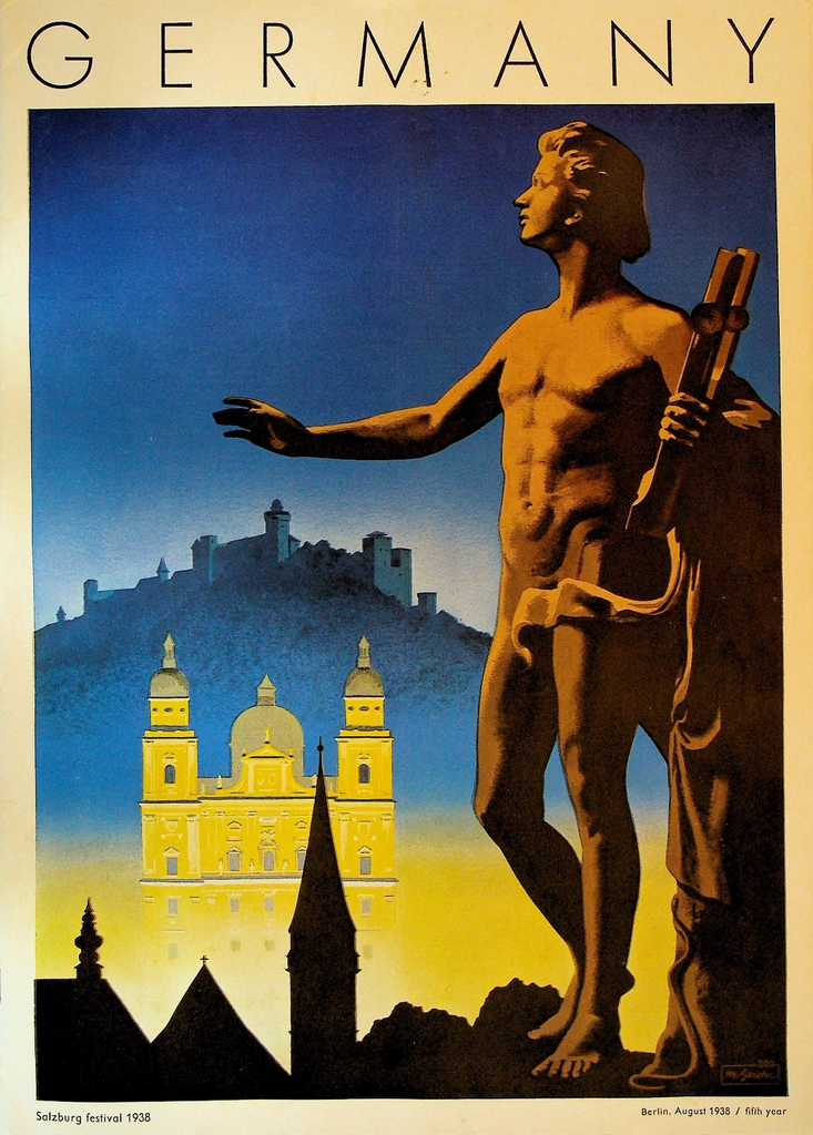 Germany Magazine August 1938 Salzburg Festival Karl Heinrich Waggerl0
