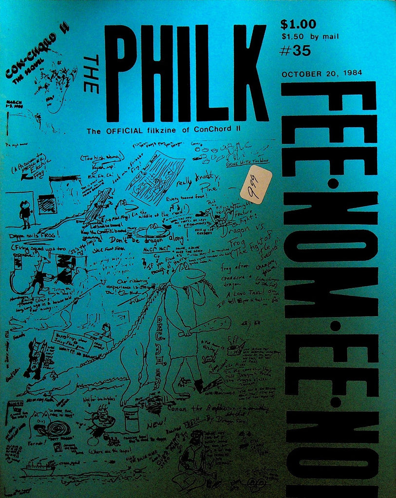 The Philk Fee-Nom-Ee-Non Filk Music Fanzine Science Fiction 35 October 20 19840