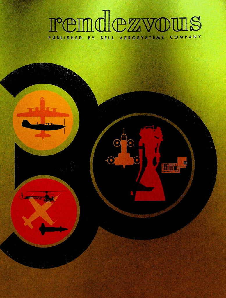 Rendezvous Magazine 1965 Bell Aerospace Planes Rockets