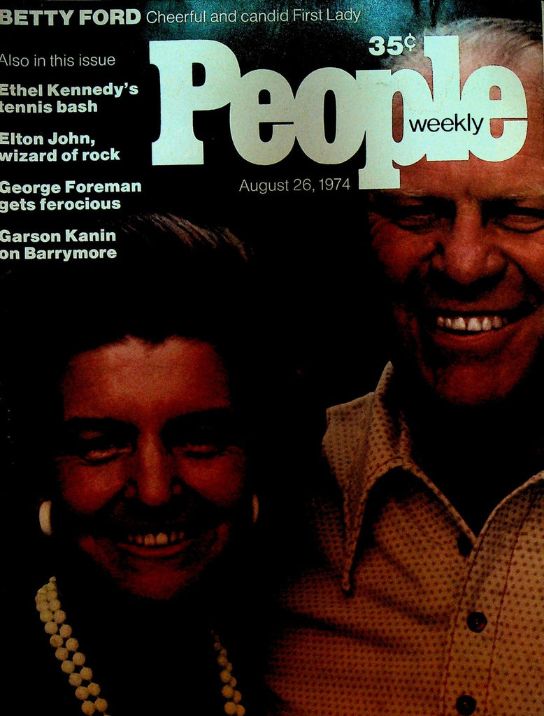 People Magazine August 26 1974 Betty Ford Elton John George Foreman0