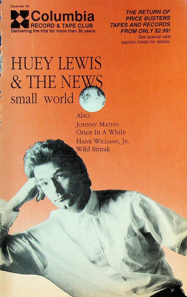 Columbia Record & Tape Club Catalog December 1988 Huey Lewis & The News0