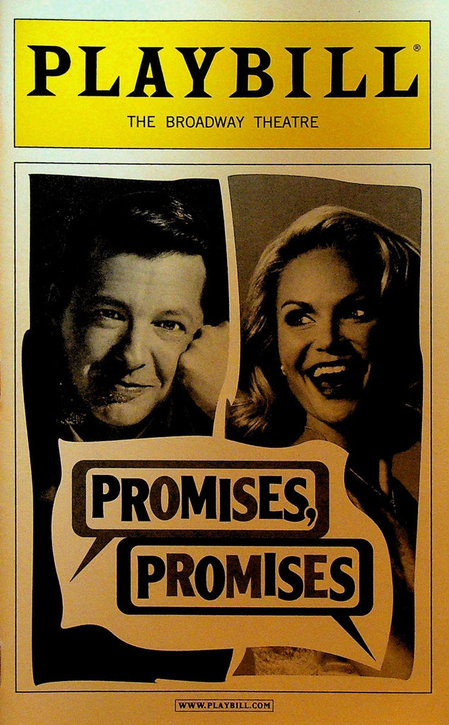 Promises Promises Playbill November 2010 Molly Shannon Kristin Chenoweth0