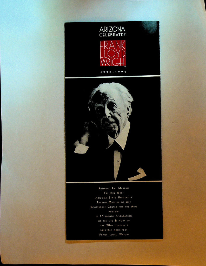 Arizona Celebrates Frank Lloyd Wright 1990 Brochure0