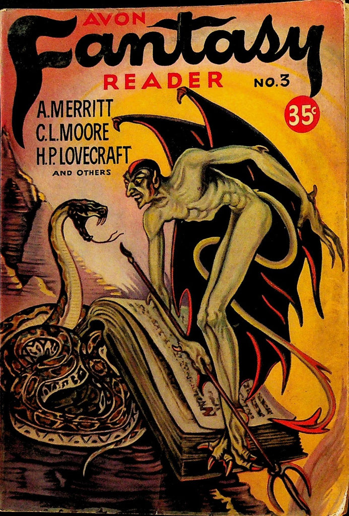 Avon Fantasy Reader 3 1947 HP Lovecraft Ray Bradbury A Merritt CL Moore0