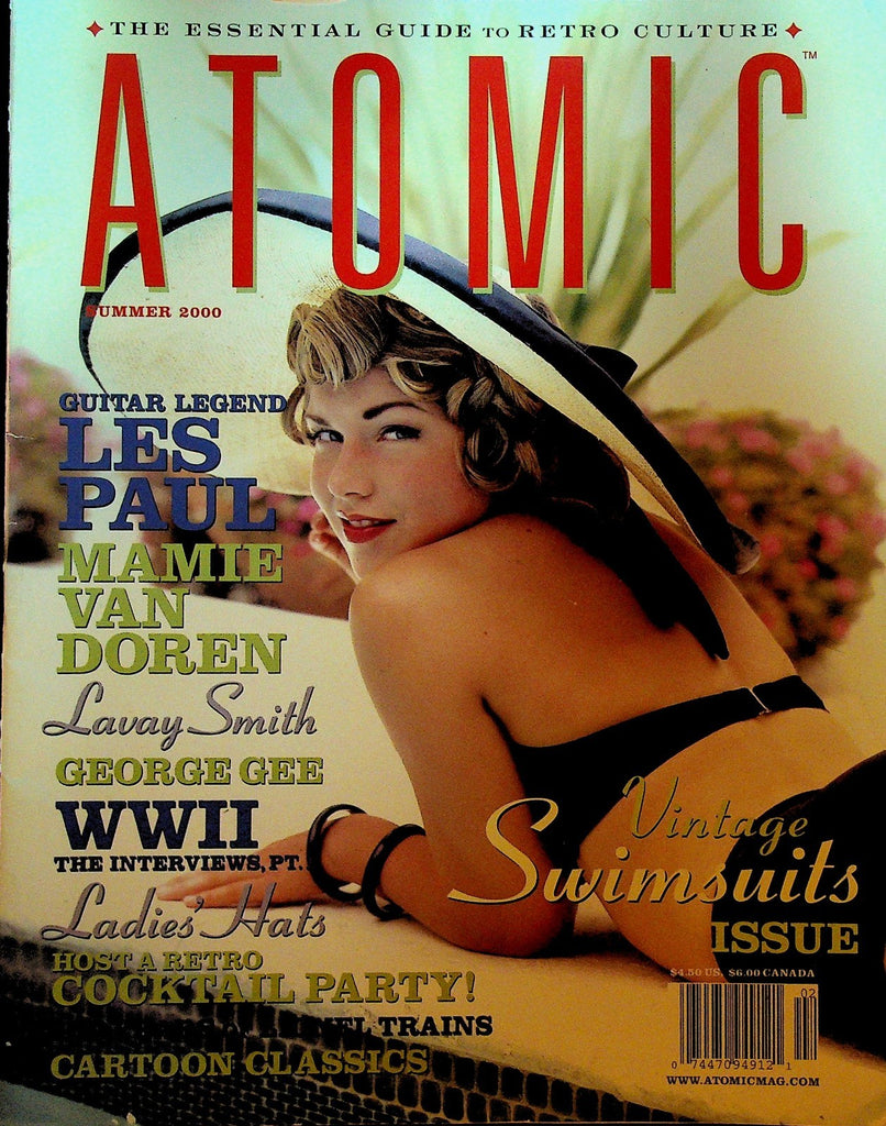 Atomic Magazine Summer 2000 Les Paul Mamie Van Doren George Gee0