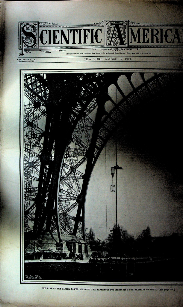 Scientific American March 19 1904 Eiffel Tower Japanese Fencing0