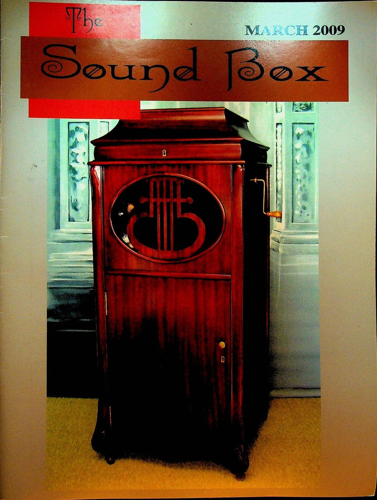 The Sound Box Magazine March 2009 Walter Donaldson Melvin Elam Gilbert