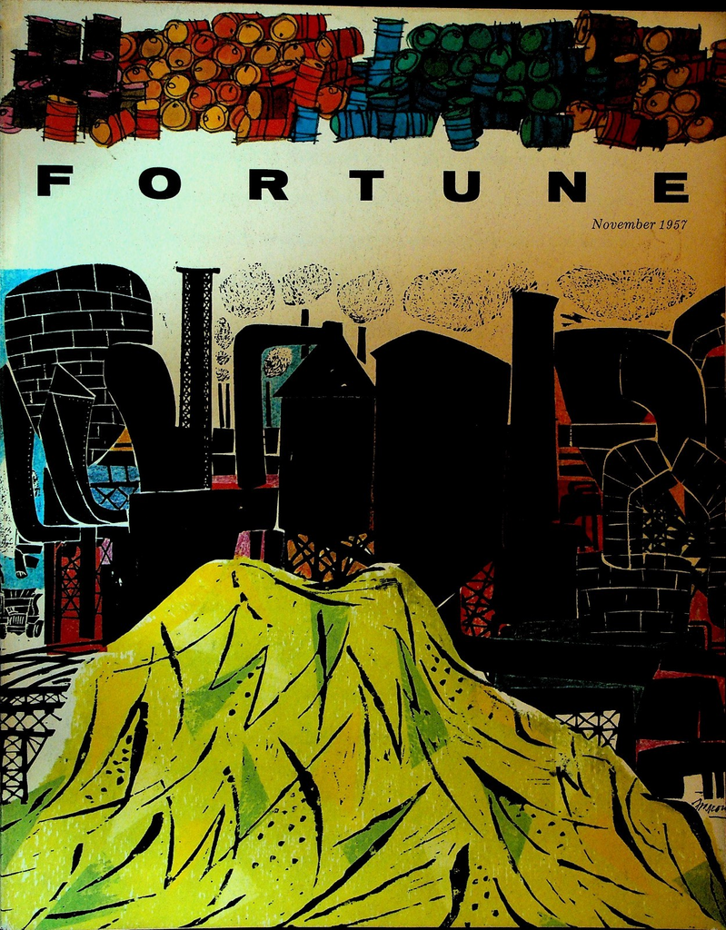Fortune Magazine November 1957 Joseph Kennedy Arthur A Houghton Jr0