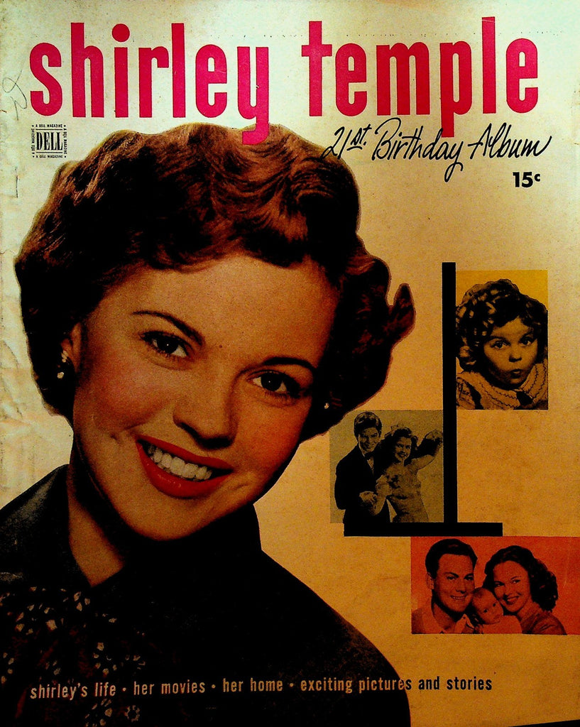 Shirley Temple 21st Birthday Album Magazine 19490